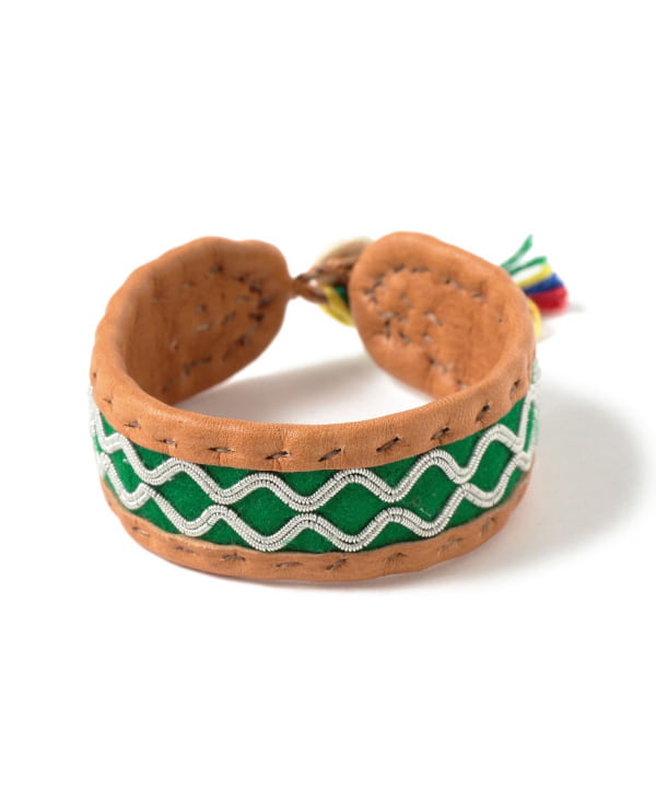 fennica MARIA RUDMAN / SAMI GREEN Leather Bracelet