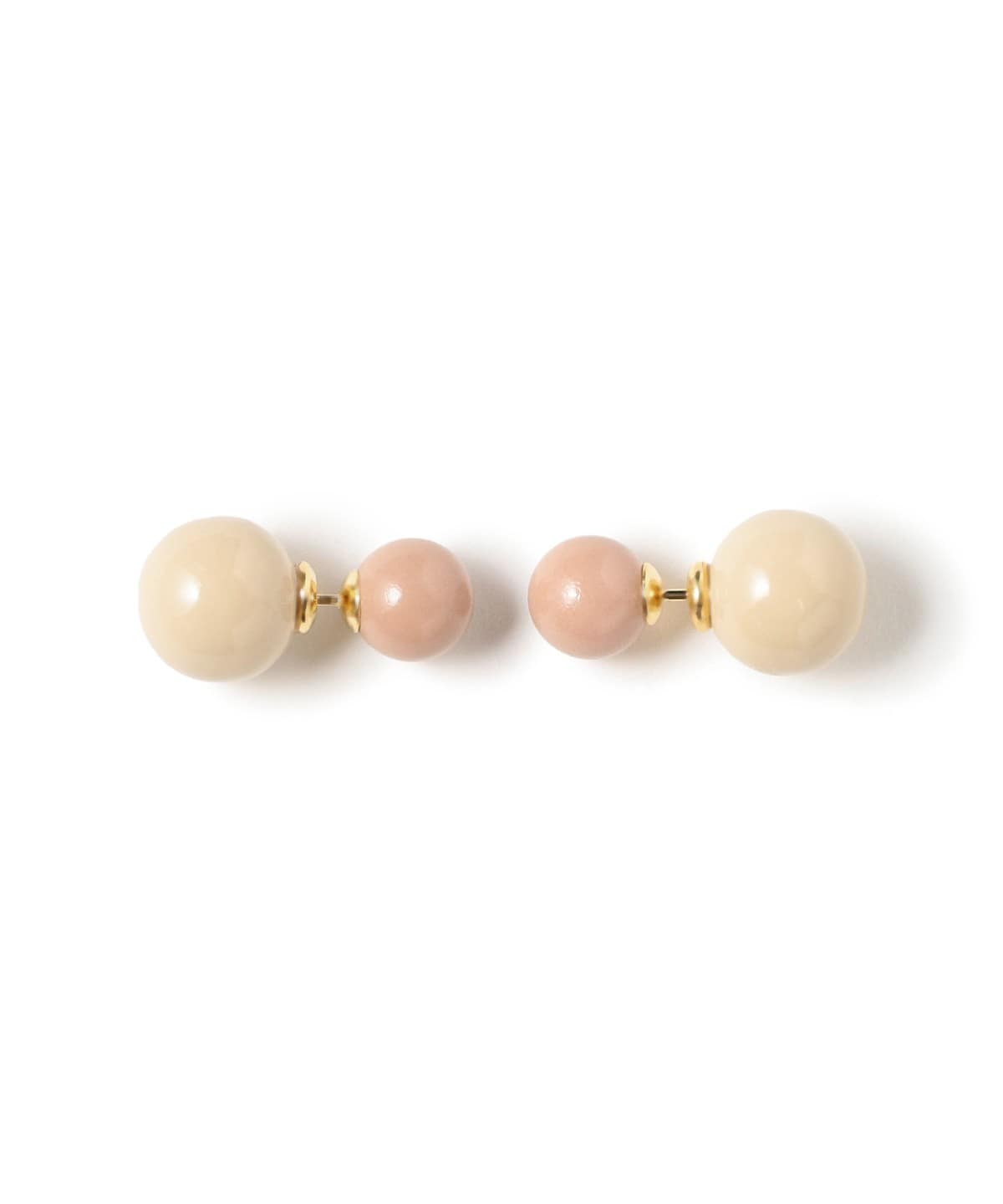 【別注】升井彩本乾漆 / ニュアンスカラー ピアス アクセサリー WOMEN さくら(ピンク) ONE SIZE 【別注】升井彩本乾漆 / ニュアンスカラー ピアス アクセサリー WOMEN さくら(ピンク) ONE SIZE
