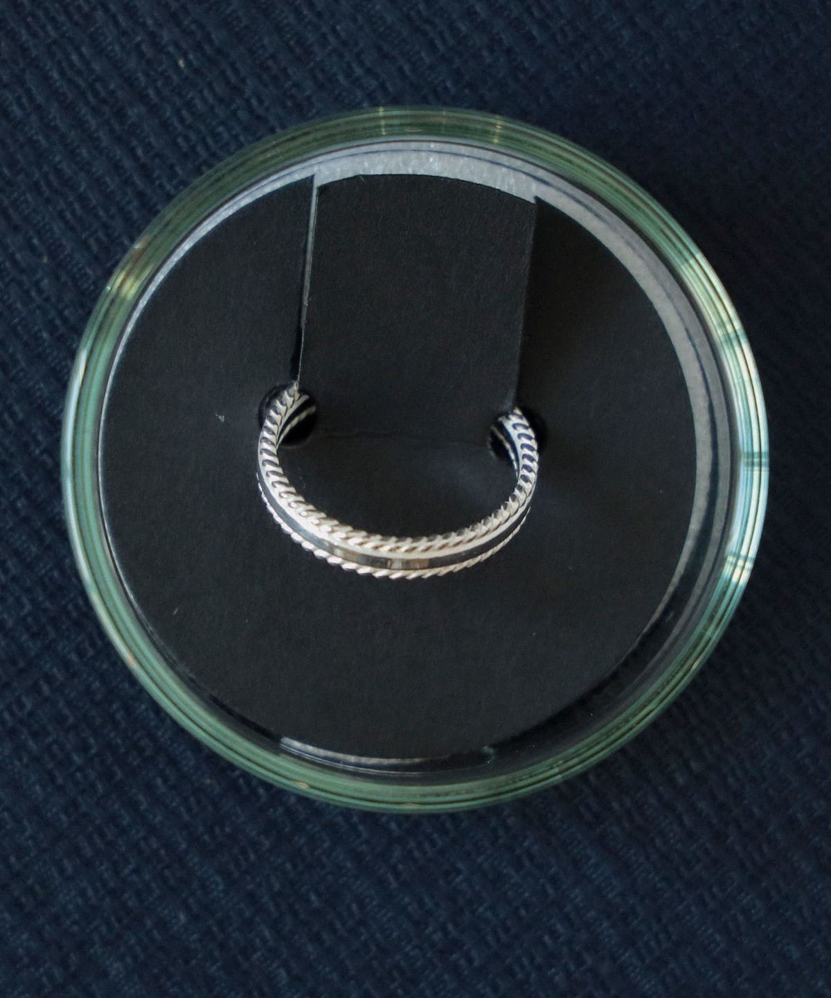 ヒランヤシルバー /ホツマツタエの文字入り彫金のリング（ヒランヤ研究