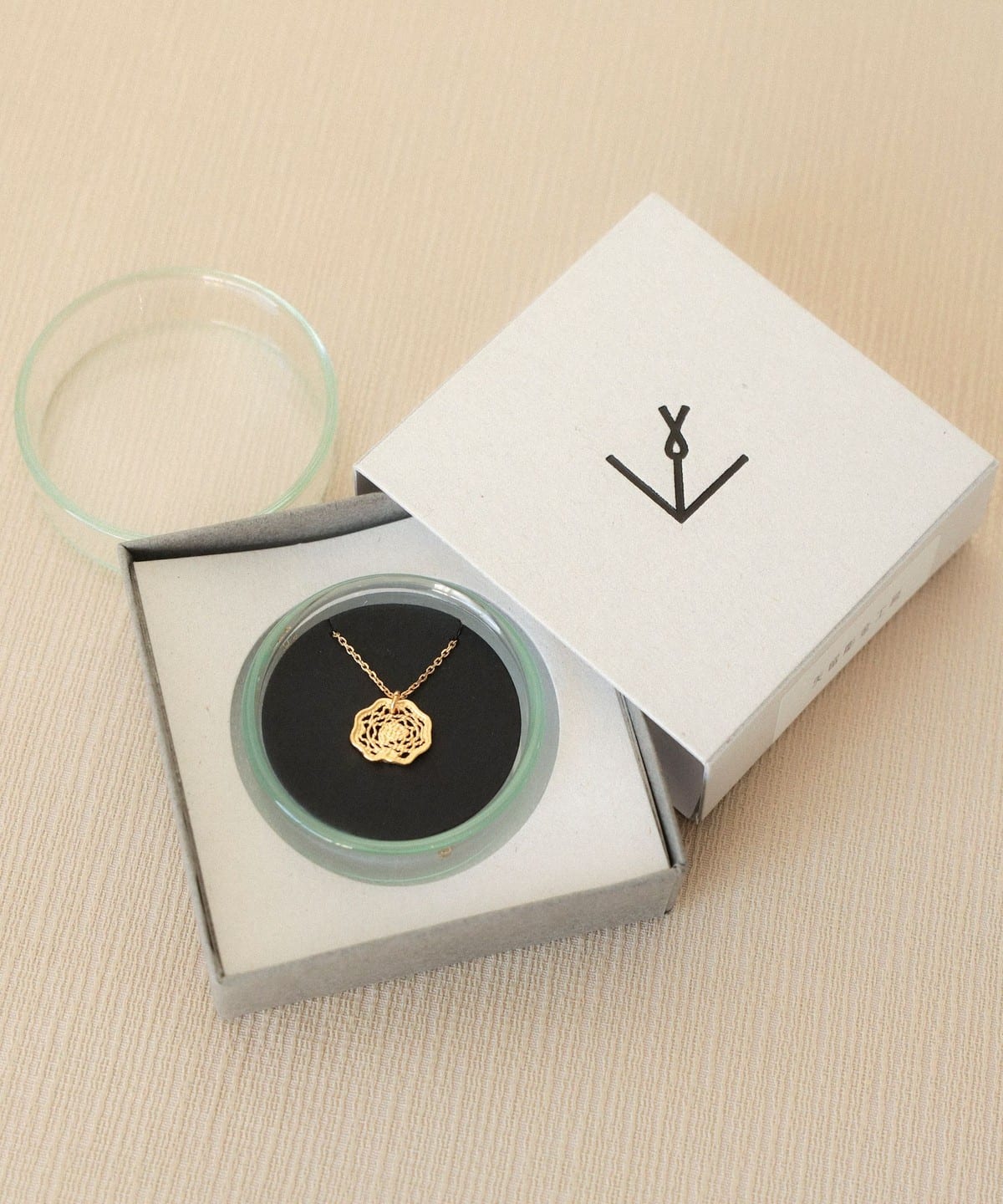 矢留彫金工房 / 秋田銀線細工 ネックレス いぶりがっこ アクセサリー WOMEN GOLD ONE SIZE