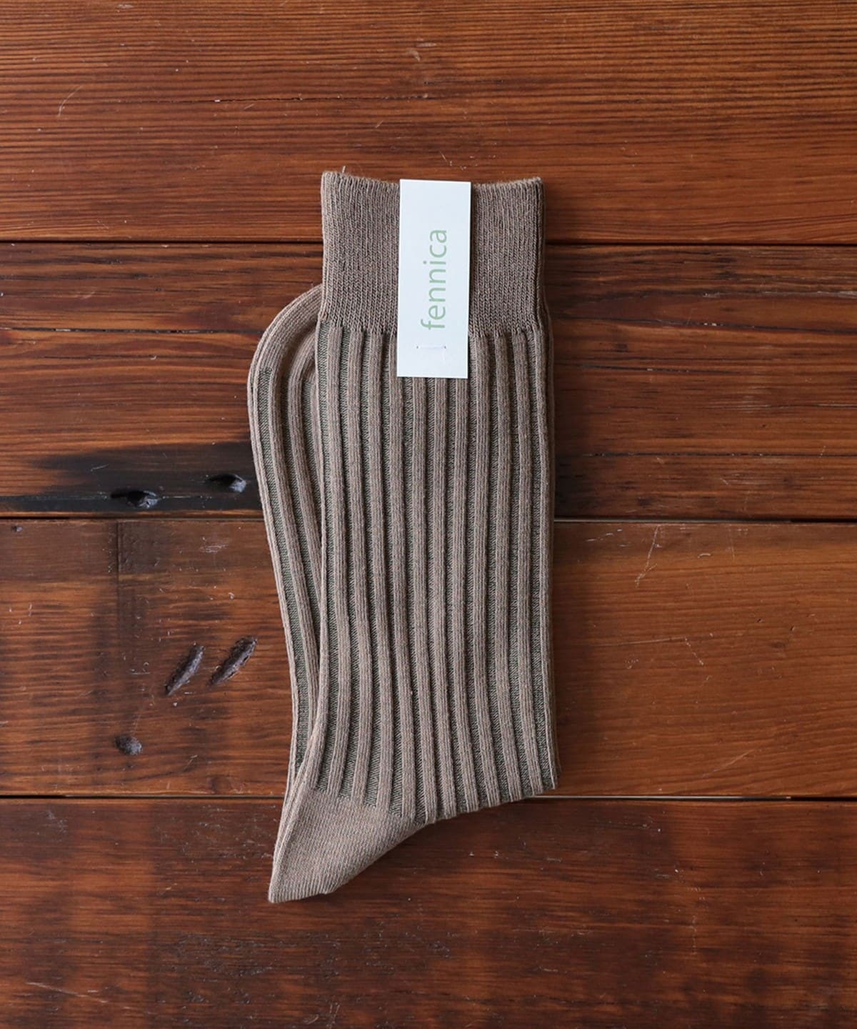 コントラスト リブソックス 25-27.5cm レッグウェア MEN CAFE/MOSS GREEN ONE SIZE コントラスト リブソックス 25-27.5cm レッグウェア MEN CAFE/MOSS GREEN ONE SIZE