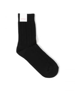 homspun / 綿コーマ レース編み ソックス 22～24cm