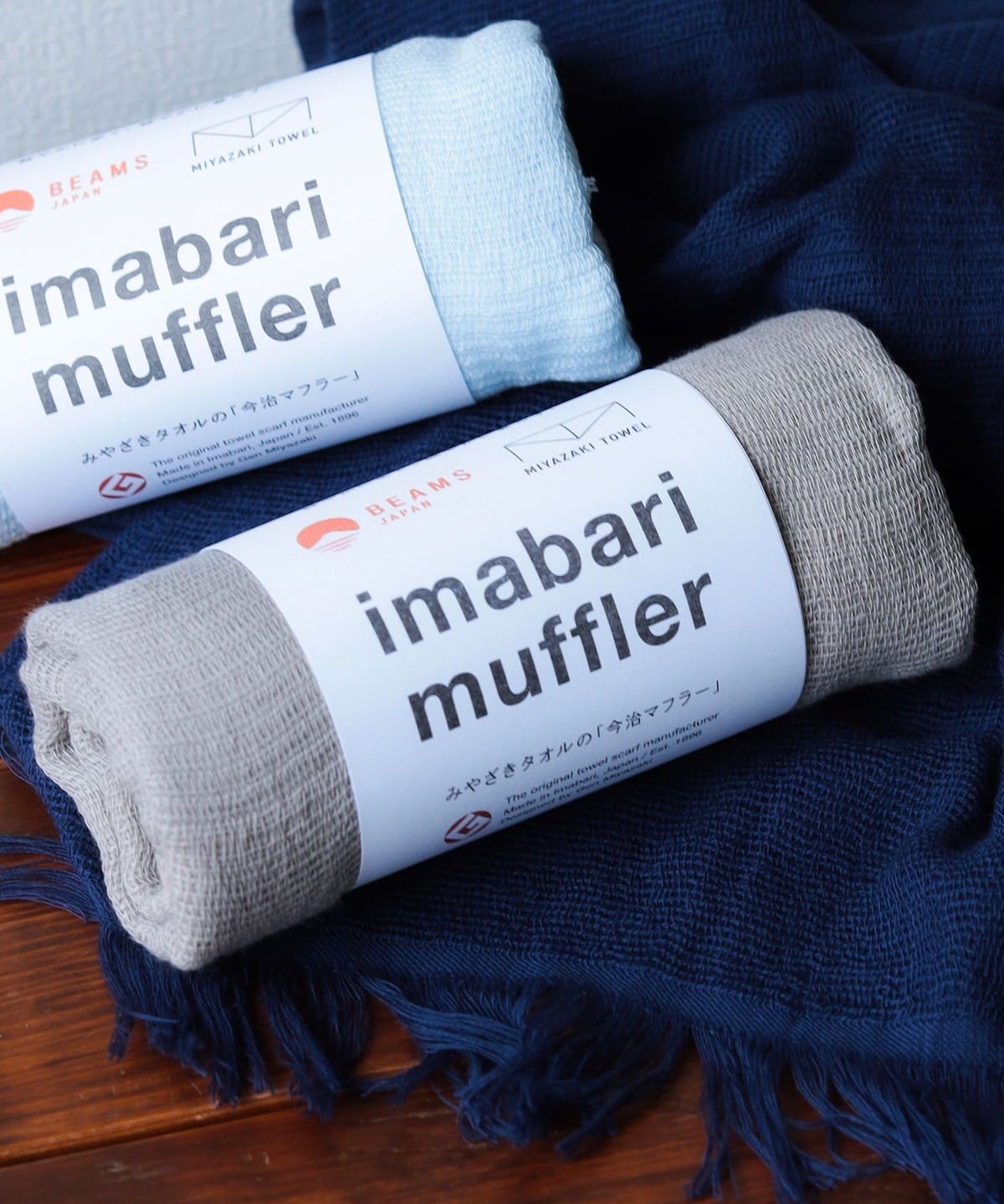 【別注】みやざきタオル ミヤザキタオル / 今治 シーズン マフラー ファッション雑貨 MEN LT. GREY ONE SIZE 【別注】みやざきタオル ミヤザキタオル / 今治 シーズン マフラー ファッション雑貨 MEN LT. GREY ONE SIZE