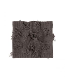 homspun / ウール フリンジ ネックウォーマー