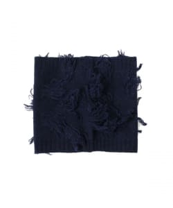 homspun / ウール フリンジ ネックウォーマー