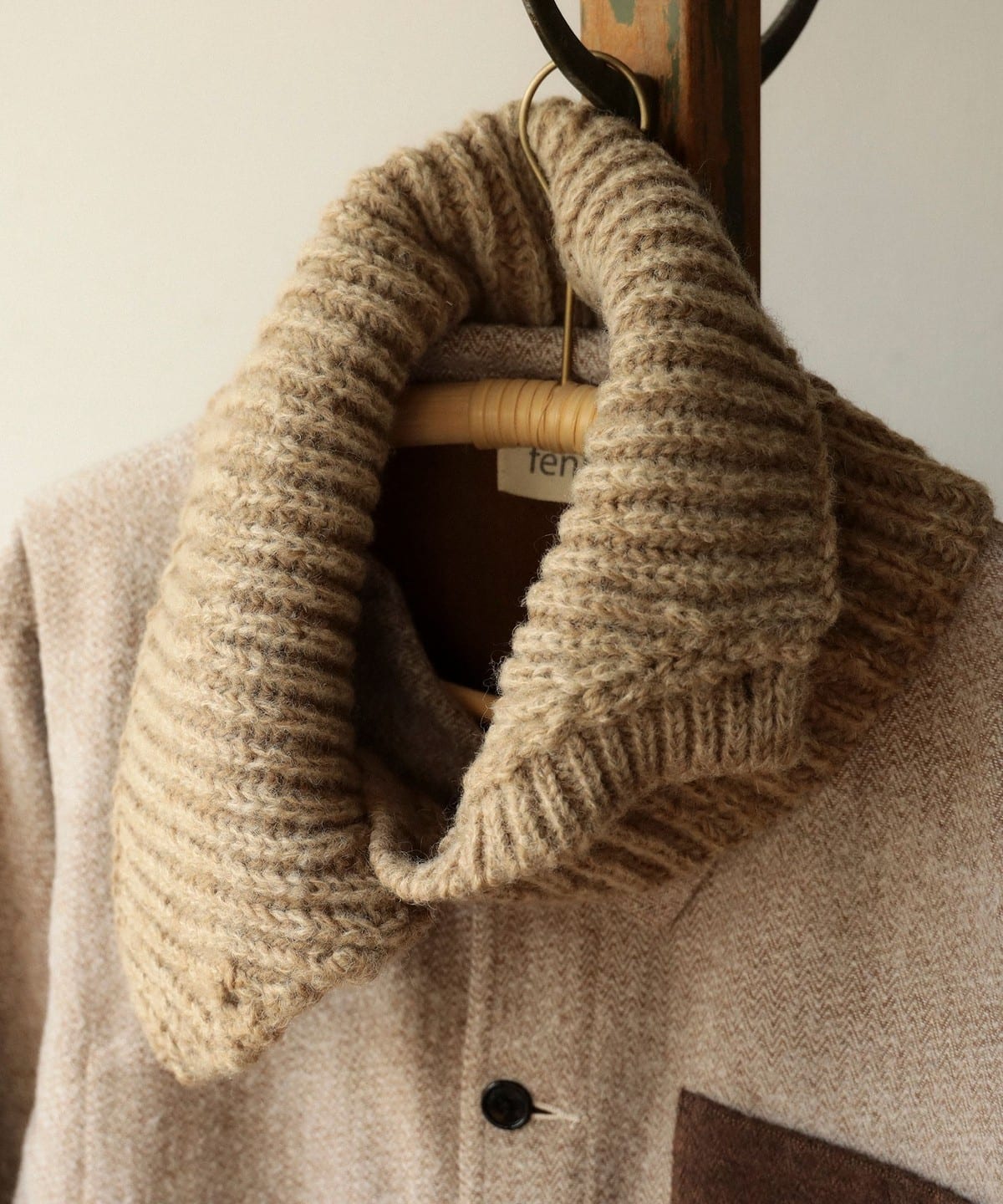 fennica（フェニカ）TIME WILL TELL WORKS / ウール ネックウォーマー