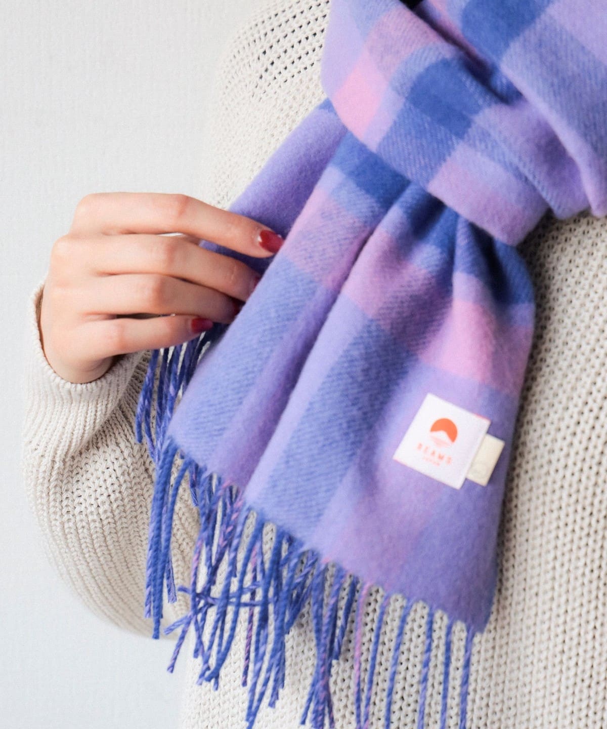 BEAMS JAPAN（ビームス ジャパン）びしゅうのマフラー チェック
