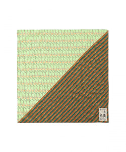 【京伝TEXTILE】山東京伝小紋 ちりめんスカーフ