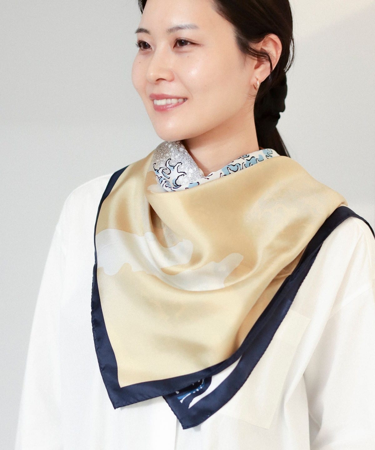 Marca / 神奈川沖浪裏 絲巾