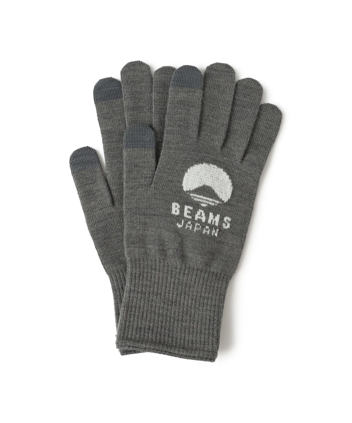 【別注】tet. テト / ビームス ジャパン ロゴ グローブ Vol.2 Women ファッション雑貨 WOMEN GREY ONE SIZE 【別注】tet. テト / ビームス ジャパン ロゴ グローブ Vol.2 Women ファッション雑貨 WOMEN GREY ONE SIZE