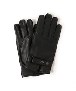 tet. / ボタン レザー グローブ Men