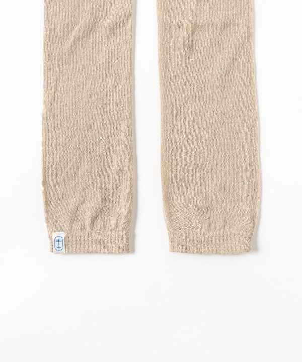 BEAMS JAPANカシミヤ100ケーブル編み 手袋 ベージュ BEAMS JAPAN（ビームス ジャパン）【別注】tet. / ケブラー