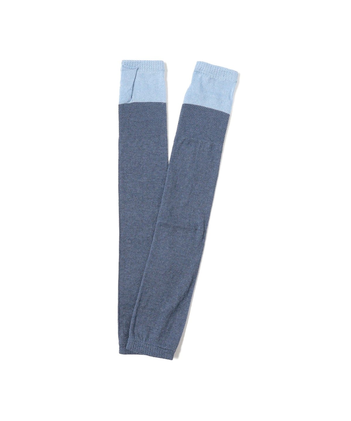 tet. テト / sunny knit basic アームカバー ファッション雑貨 MEN lightblue & blue ONE SIZE tet. テト / sunny knit basic アームカバー ファッション雑貨 MEN lightblue & blue ONE SIZE