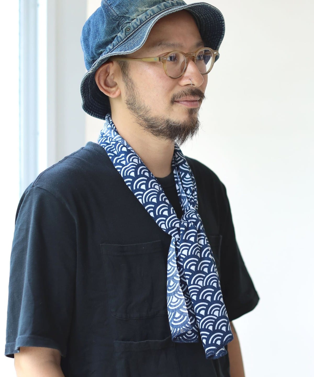 CHAORAS チャオラス / スポーツ 手ぬぐい 其の二 インテリア MEN 青海波 ONE SIZE CHAORAS チャオラス / スポーツ 手ぬぐい 其の二 インテリア MEN 青海波 ONE SIZE