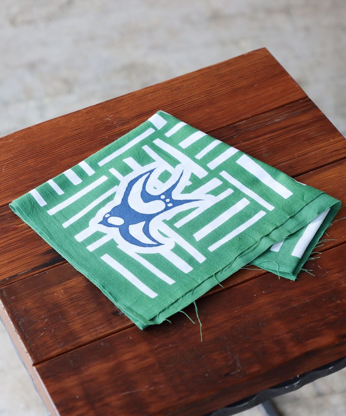 ツバメ 手ぬぐい 財布・小物 MEN GREEN ONE SIZE ツバメ 手ぬぐい 財布・小物 MEN GREEN ONE SIZE