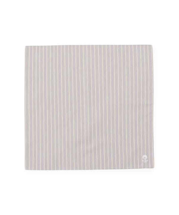 Banshu-ori embroidered logo cotton handkerchief