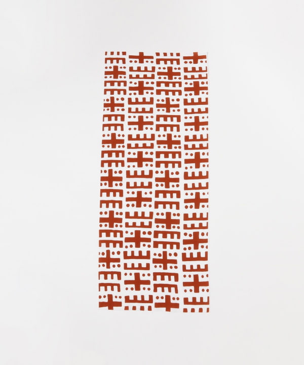 Koichi Odaka / Tenugui (Japanese hand towel) - Jūmonji (cross pattern)