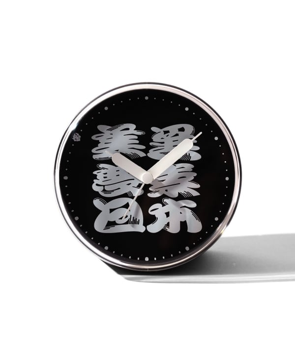 【別注】 Lemnos / ENTO 美異夢素日本 髭文字 置時計