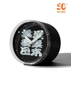【別注】 Lemnos / ENTO 美異夢素日本 髭文字 置時計