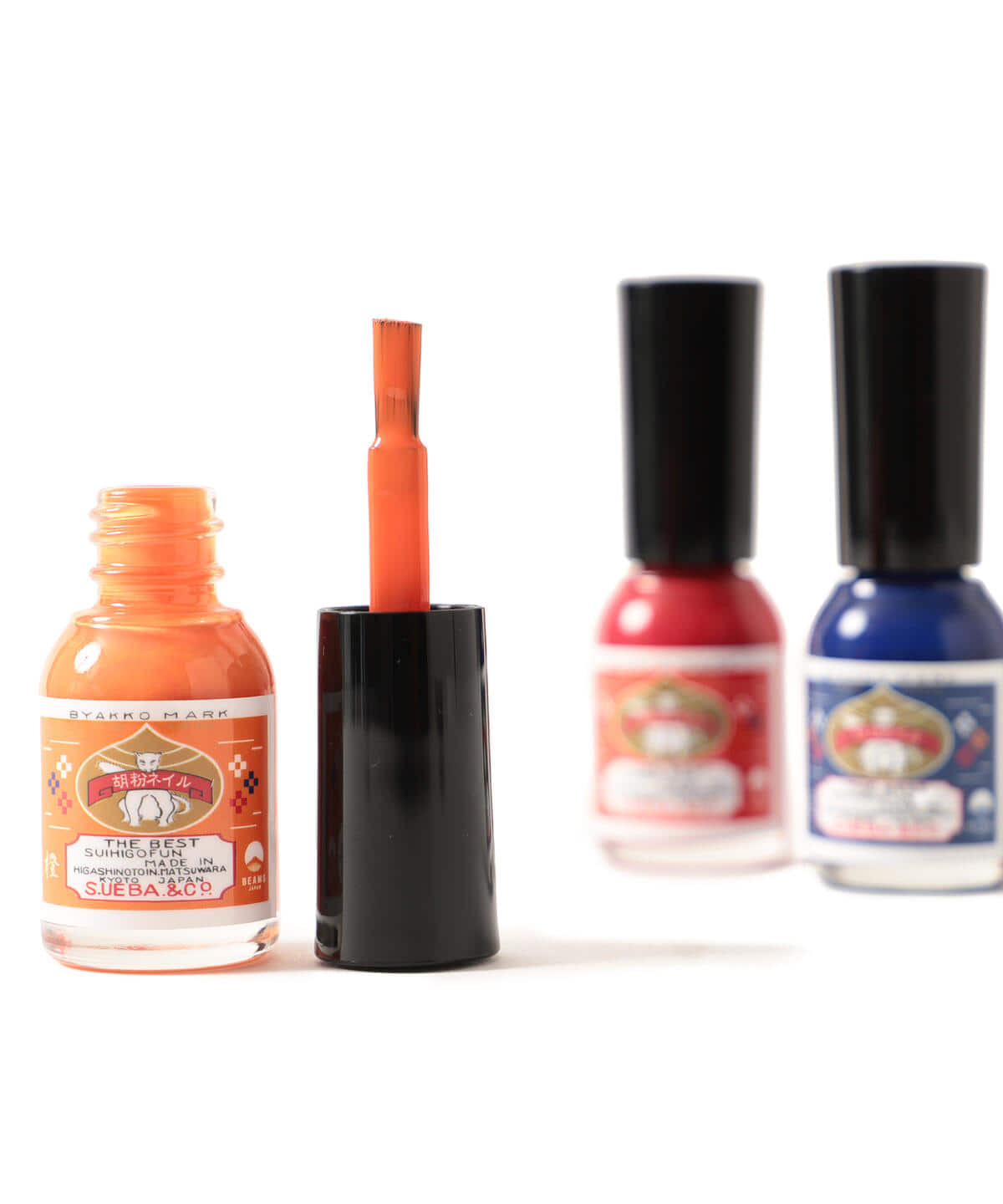 Beams Japan ビームス ジャパン 京都 上羽絵惣 Beams Japan 別注 胡粉ネイル 橙 コスメ 香水 その他コスメ 通販 Beams