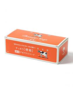 【銭湯のススメ】牛乳石鹸 × BEAMS JAPAN / 別注 石鹸 橙箱牛乳6個セット