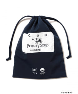 【銭湯のススメ】BEAMS JAPAN / 別注 牛乳石鹸 巾着袋