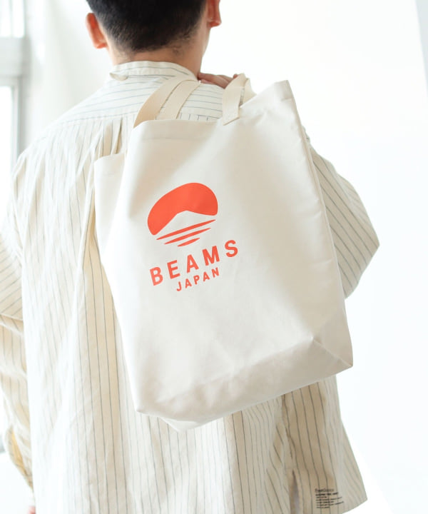 BEAMS JAPAN（ビームス ジャパン）【別注】evergreen works / ビームス ジャパン ロゴ トートバッグ（バッグ トートバッグ ）通販｜BEAMS