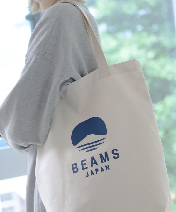 BEAMS JAPAN（ビームス ジャパン）【別注】evergreen works / ビームス ジャパン ロゴ トートバッグ（バッグ トートバッグ ）通販｜BEAMS