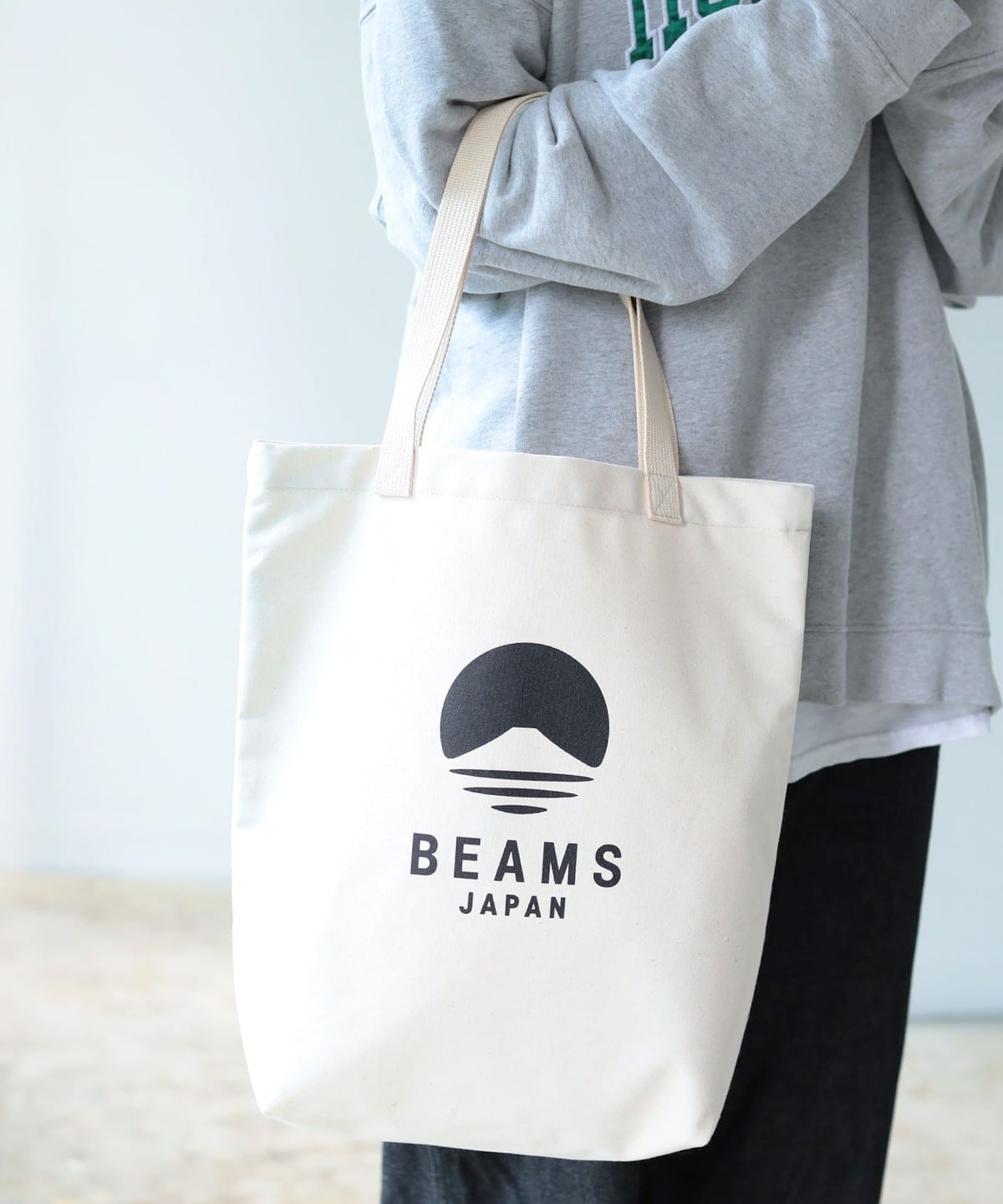 BEAMS JAPAN（ビームス ジャパン）【別注】evergreen works / ビームス ジャパン ロゴ トートバッグ（バッグ トートバッグ ）通販｜BEAMS