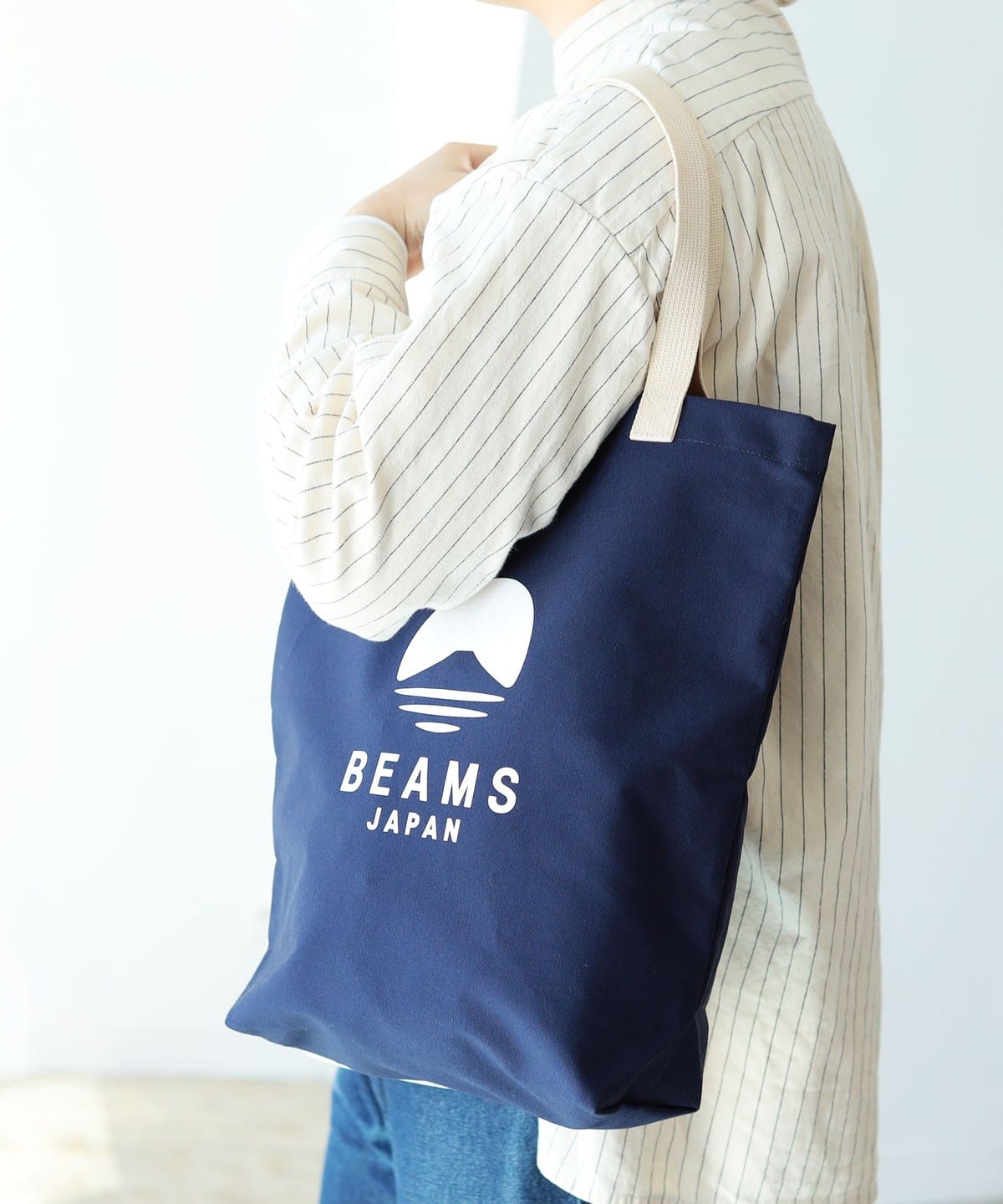 BEAMS JAPAN（ビームス ジャパン）【別注】evergreen works / ビームス ジャパン ロゴ トートバッグ カラー（バッグ  トートバッグ）通販｜BEAMS