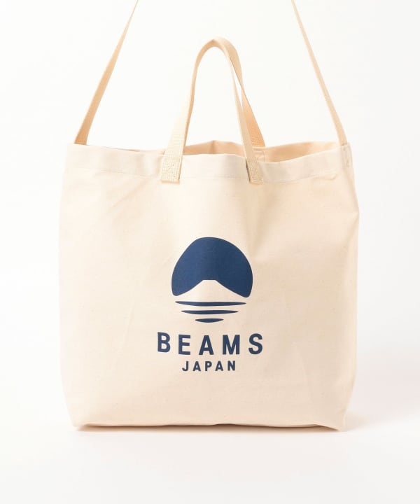 BEAMS JAPAN（ビームス ジャパン）【別注】evergreen works / ビームス ジャパン ロゴ 2WAY トートバッグ（バッグ  トートバッグ）通販｜BEAMS