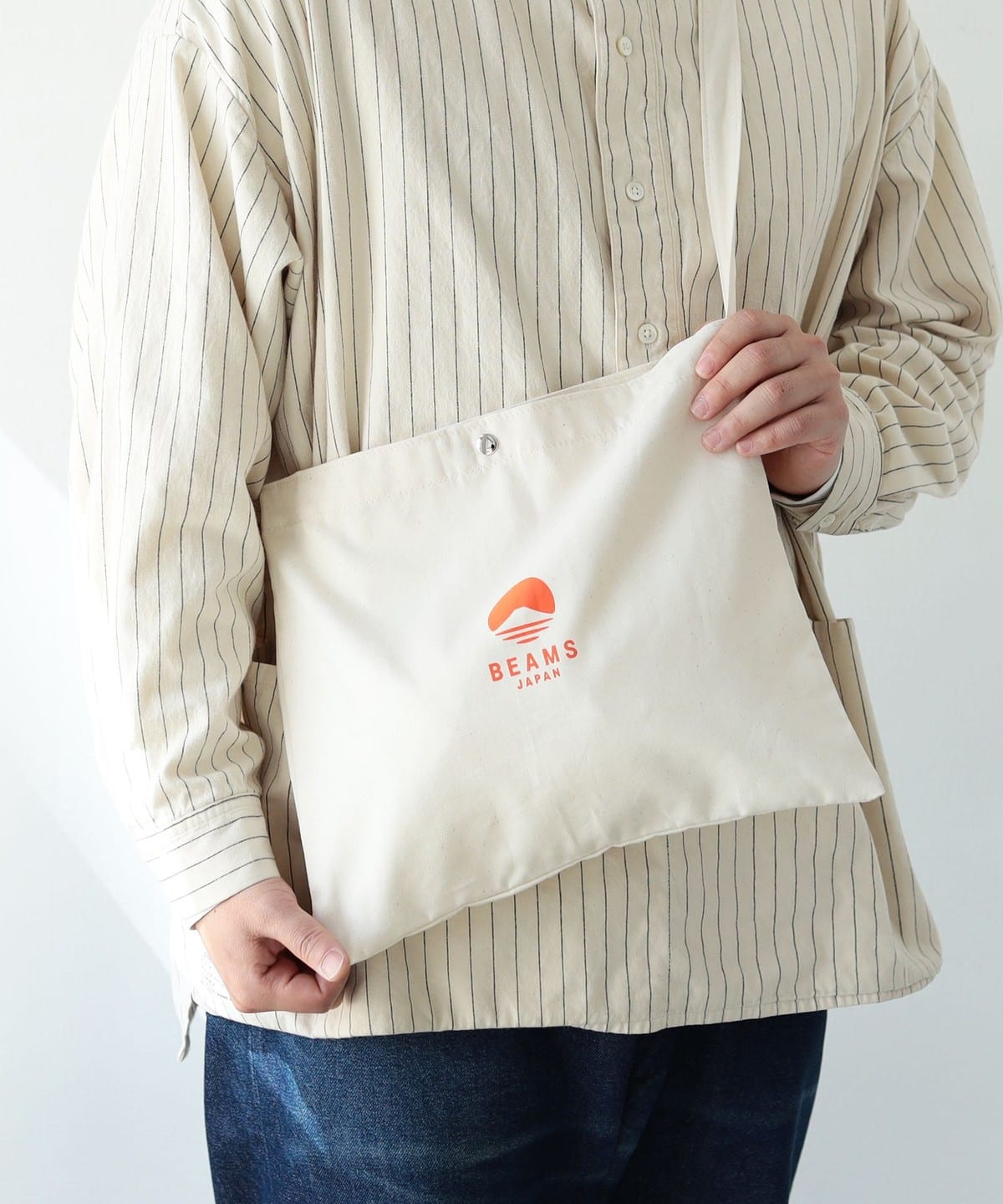 BEAMS JAPAN（ビームス ジャパン）ビームス ジャパン ロゴ サコッシュ