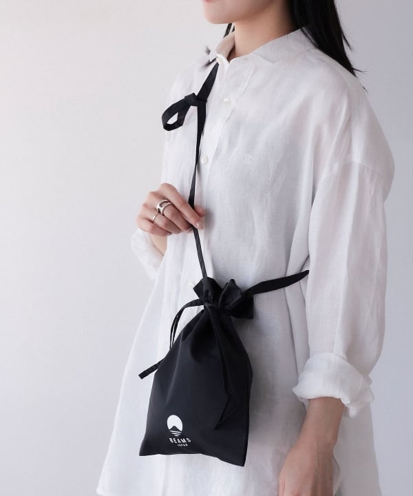 BEAMS JAPAN BEAMS JAPAN抽繩單肩包 ② (Bag Sacoche/迷你肩背包