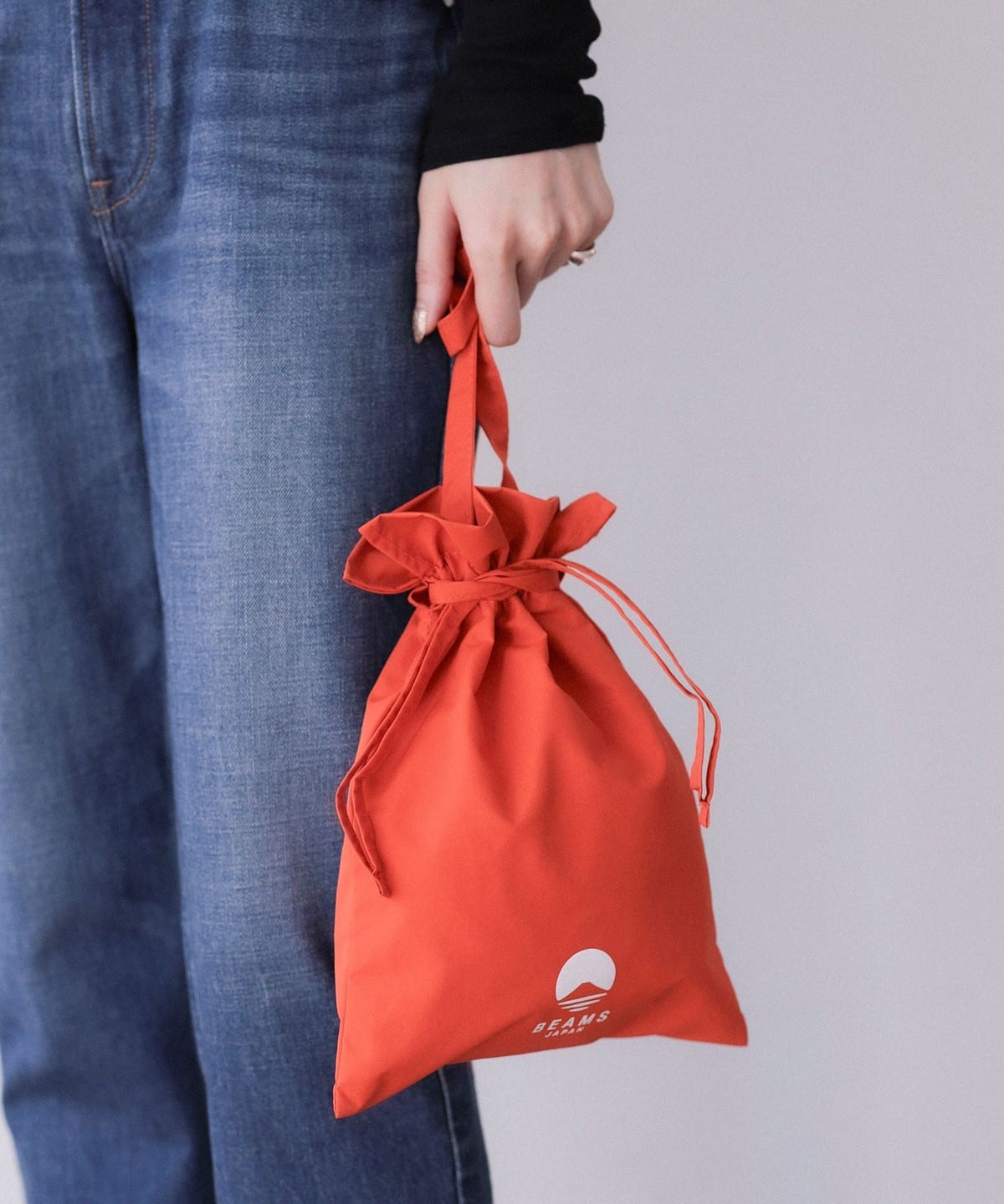 ロゴ 巾着 ショルダー バッグ ② バッグ MEN ORANGE ONE SIZE ロゴ 巾着 ショルダー バッグ ② バッグ MEN ORANGE ONE SIZE