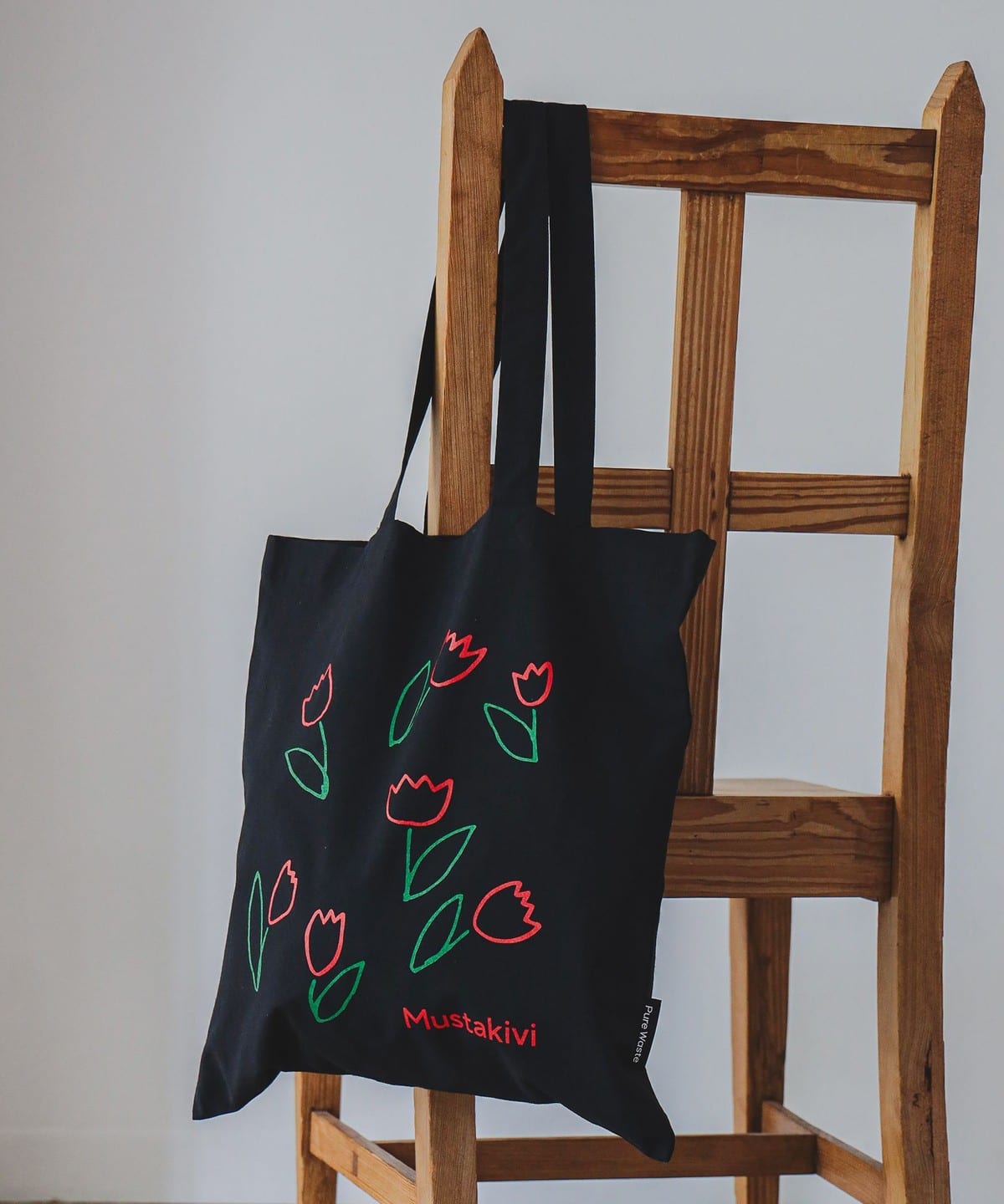 Mustakivi / トートバッグ BLACK バッグ WOMEN 春 ONE SIZE Mustakivi / トートバッグ BLACK バッグ WOMEN 春 ONE SIZE