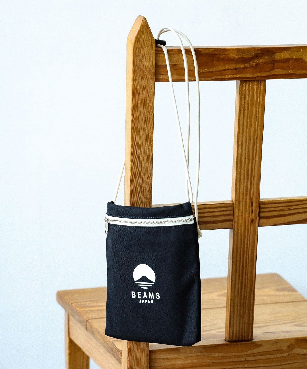 【別注】evergreen works / BEAMS JAPAN 標誌迷你肩背包