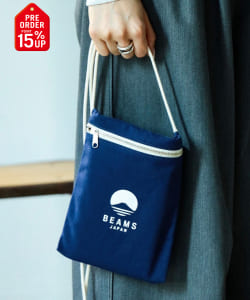 【+15%ポイントUP】【別注】evergreen works / ビームス ジャパン ロゴ スリングパース