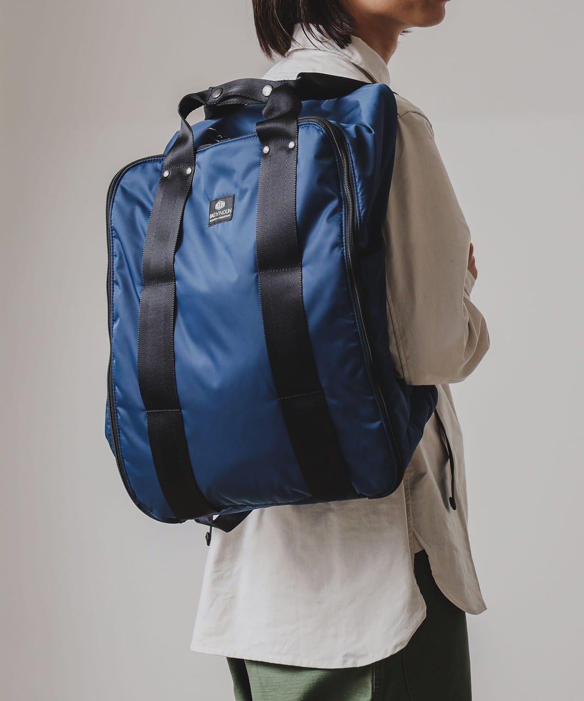 BAG'n'NOUN / BOX RUCK LITE リュック バッグ MEN NAVY ONE SIZE BAG'n'NOUN / BOX RUCK LITE リュック バッグ MEN NAVY ONE SIZE