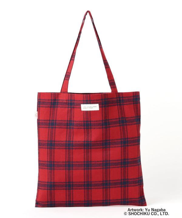 ビームス チェック柄ロッカーバッグ 13610126443_D_4.jpg