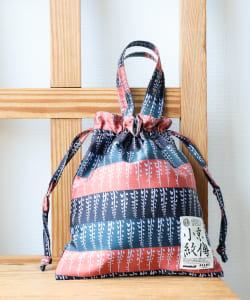 【京伝TEXTILE】山東京伝小紋 巾着トート