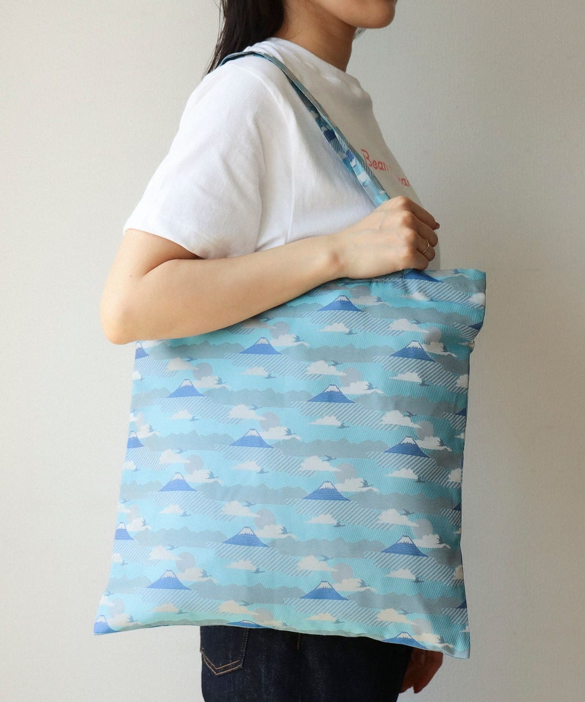 BEAMS BEAMS JAPAN [别住BEAMS JAPAN牧田书店 / 富士山手提袋 (bag