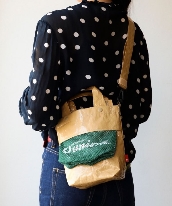 【別注】MOTOMACHI UNION × ROOTOTE / SNACK TOTE ミニ ※商品の色味は白背景商品単体で撮影した画像をご参照ください。
