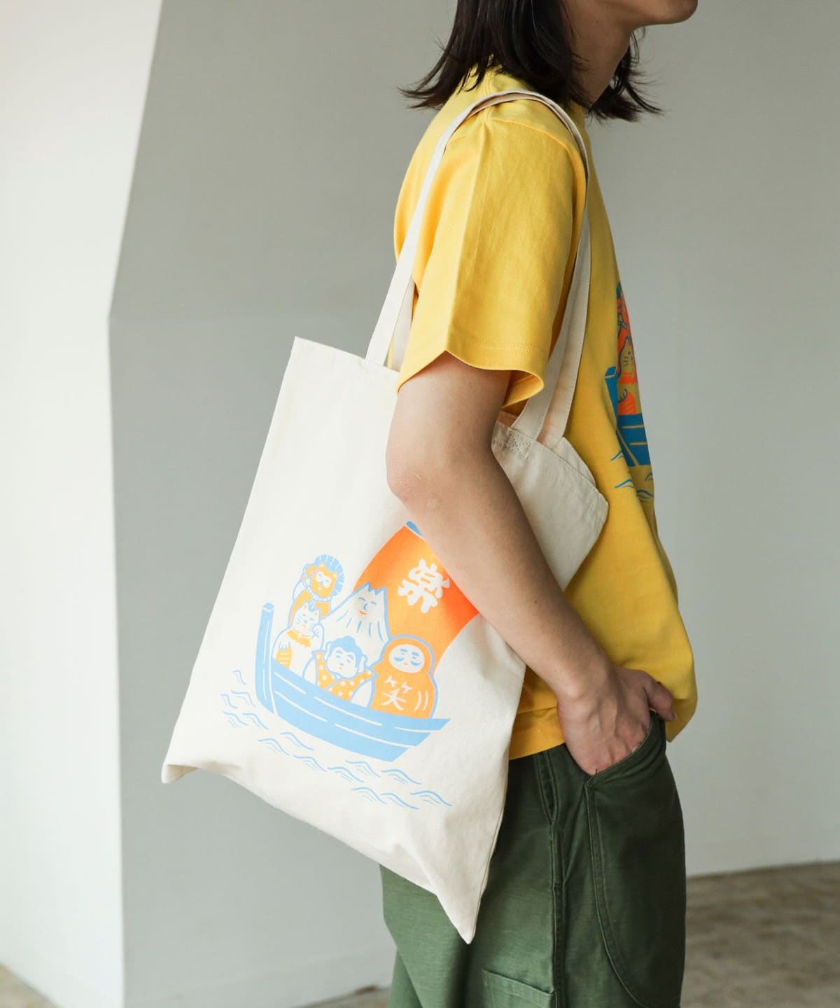 【別注】NEW RETRO / 吉祥物托特包