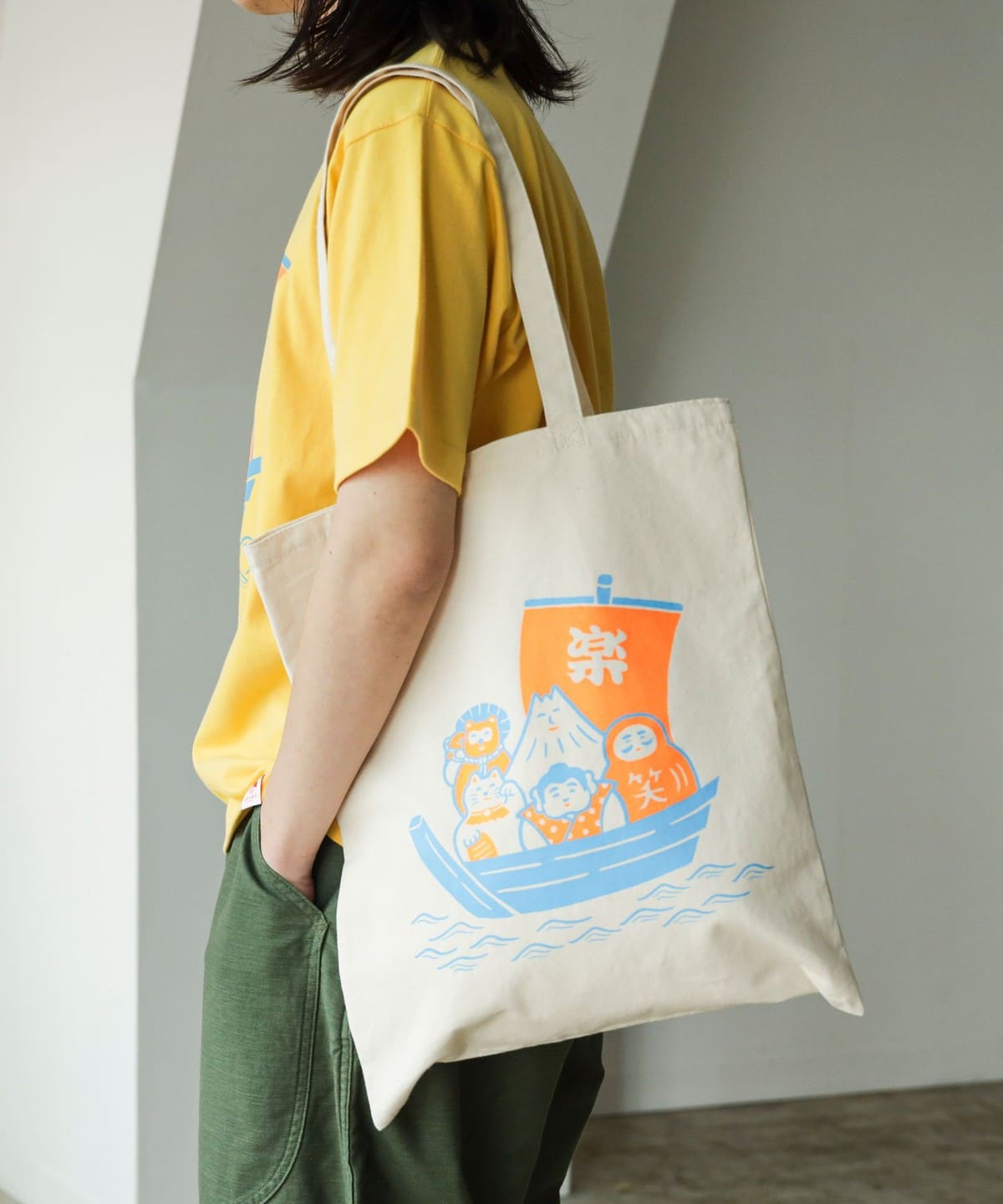 【別注】NEW RETRO / 吉祥物托特包