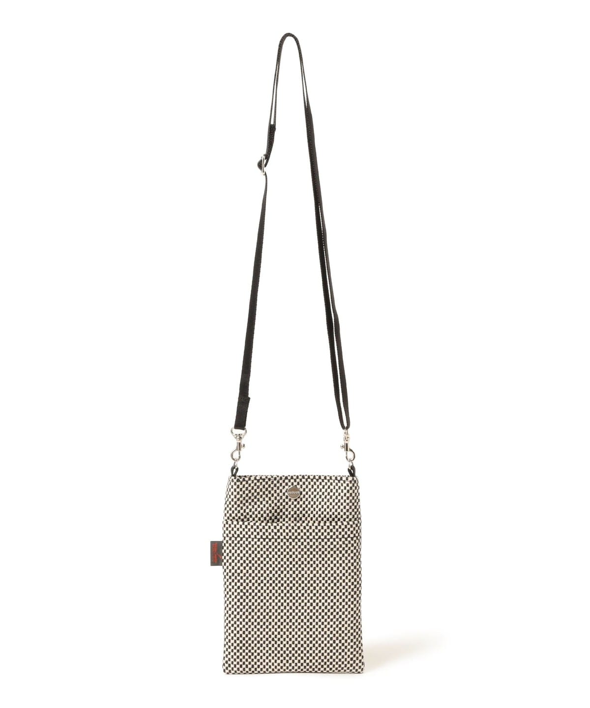 【sasicco サシコ POP UP STORE】sasicco / スマホショルダー バッグ MEN ホワイト×ブラック ONE SIZE 【sasicco サシコ POP UP STORE】sasicco / スマホショルダー バッグ MEN ホワイト×ブラック ONE SIZE