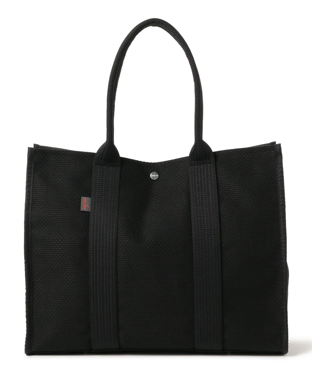 【sasicco サシコ POP UP STORE】sasicco / スクエアトート L バッグ WOMEN ブラック ONE SIZE 【sasicco サシコ POP UP STORE】sasicco / スクエアトート L バッグ WOMEN ブラック ONE SIZE
