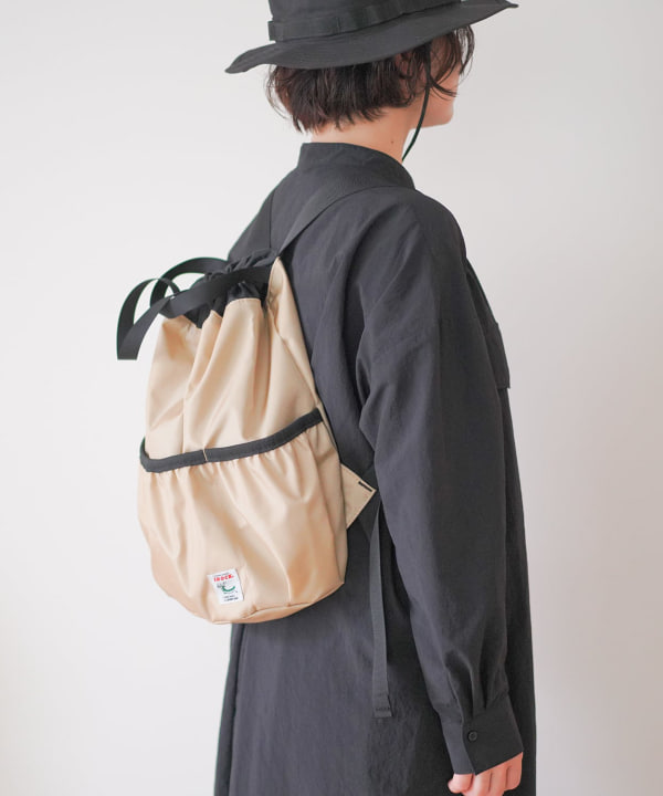 【YAGAIKATSUDOU】神戸ザック IMOCK / きんちゃくザック ※商品の色味は白背景商品単体で撮影した画像をご参照ください。