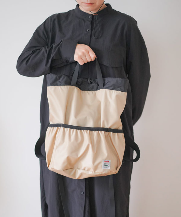 【YAGAIKATSUDOU】神戸ザック IMOCK / きんちゃくザック ※商品の色味は白背景商品単体で撮影した画像をご参照ください。