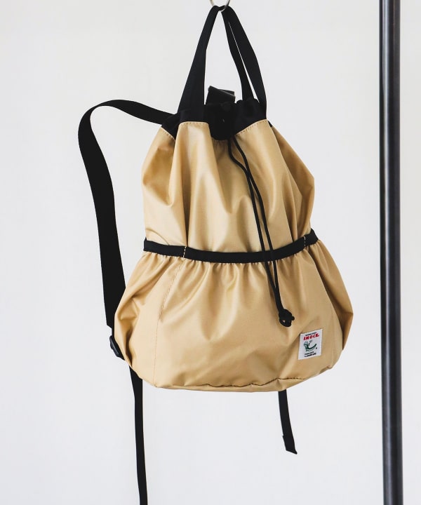 [YAGAIKATSUDOU] Kobe backpack IMOCK / Drawstring backpack