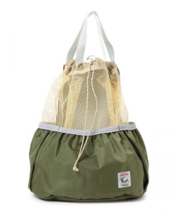 【YAGAIKATSUDOU】Kobe Backpack IMOCK / Mesh Drawstring Backpack